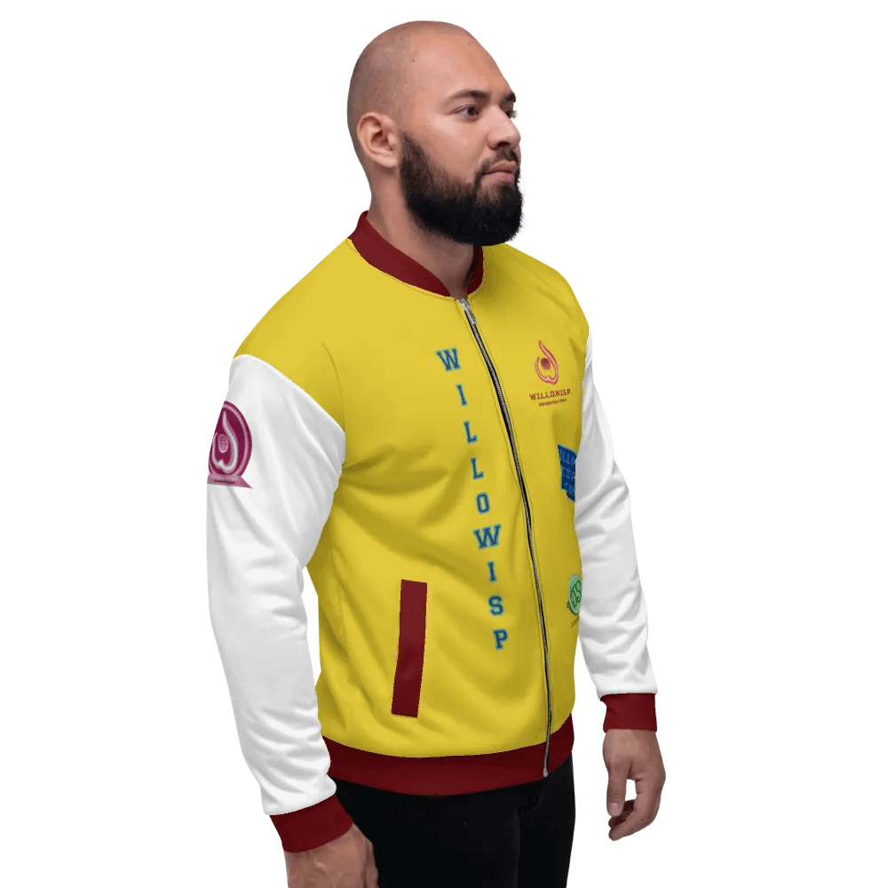 WILLOWISP Intern Varsity Jacket (yellow) product image (5)