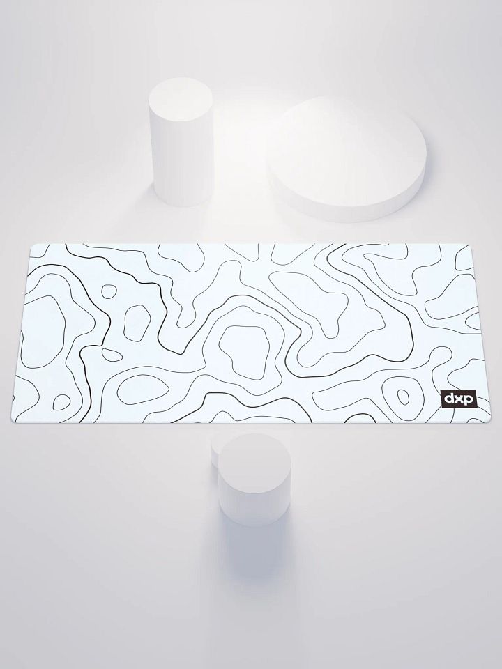 Topography Mouse Pad | White product image (1)