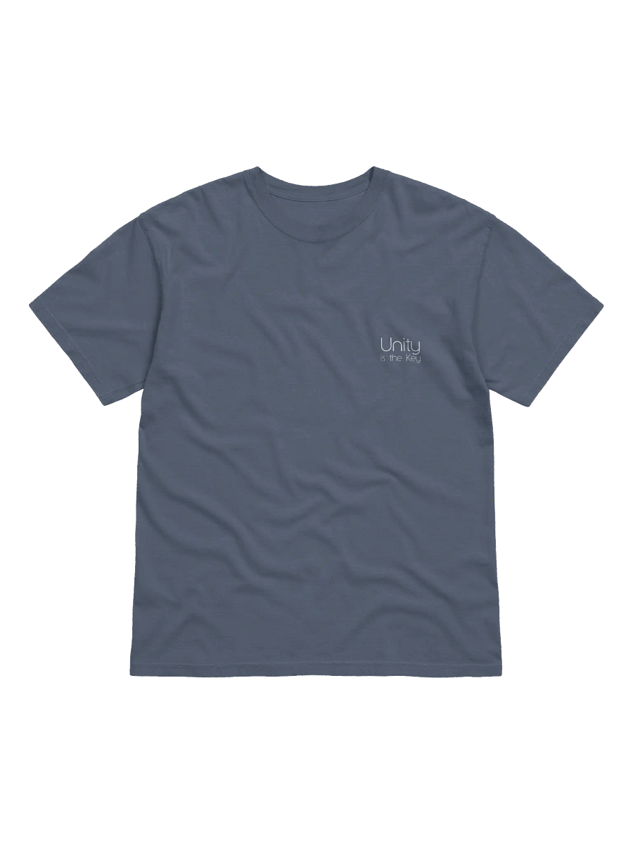 T-shirt pour homme UNITY IS THE KEY sigle blanc product image (2)