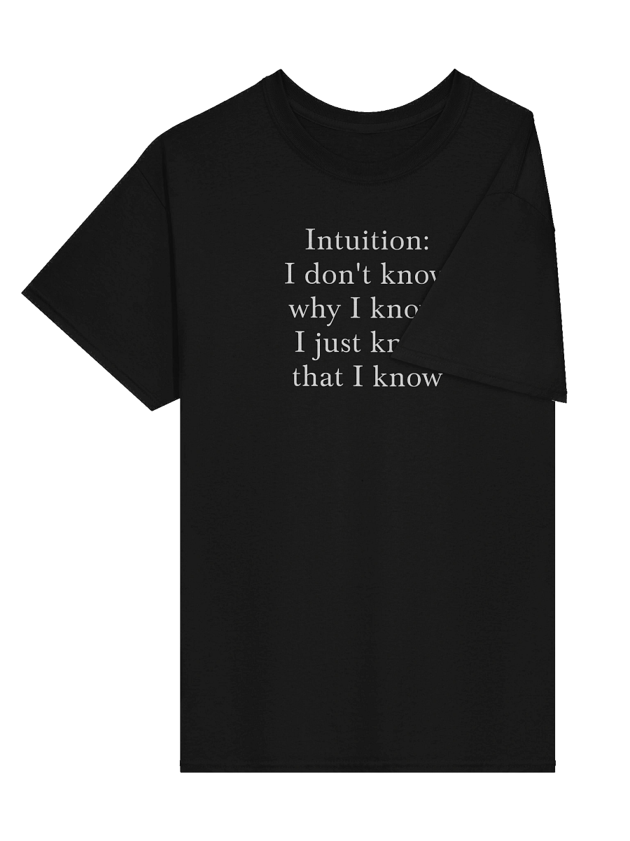 Intuition: I don't know why I know | Gildan Heavyweight T-Shirt product image (6)
