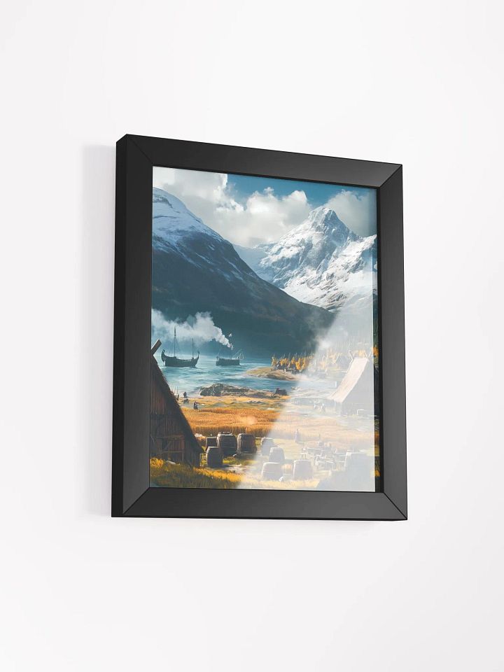 A Feast for Odin Framed Wall Art - Board Game Room Artwork product image (2)