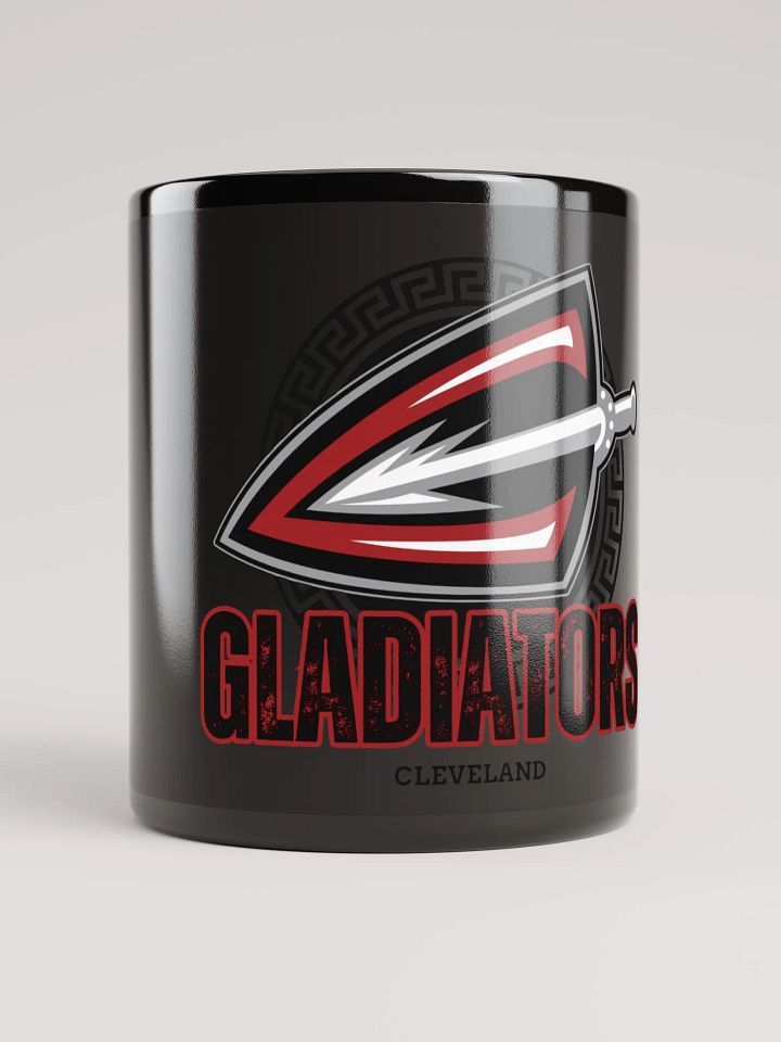 Cleveland Gladiators Black Mug product image (1)