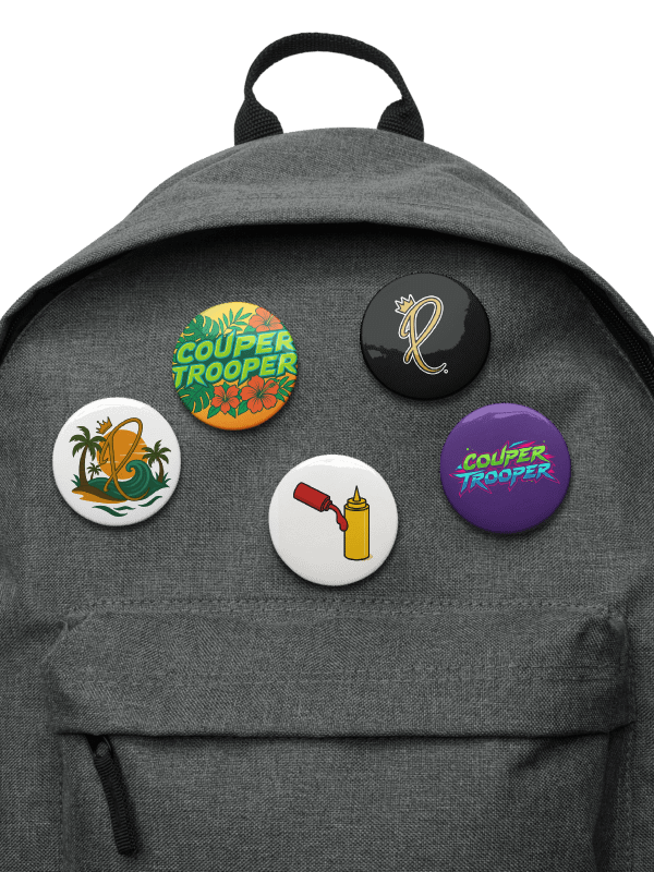 Tropical Vibes Pin Button Set product image (1)