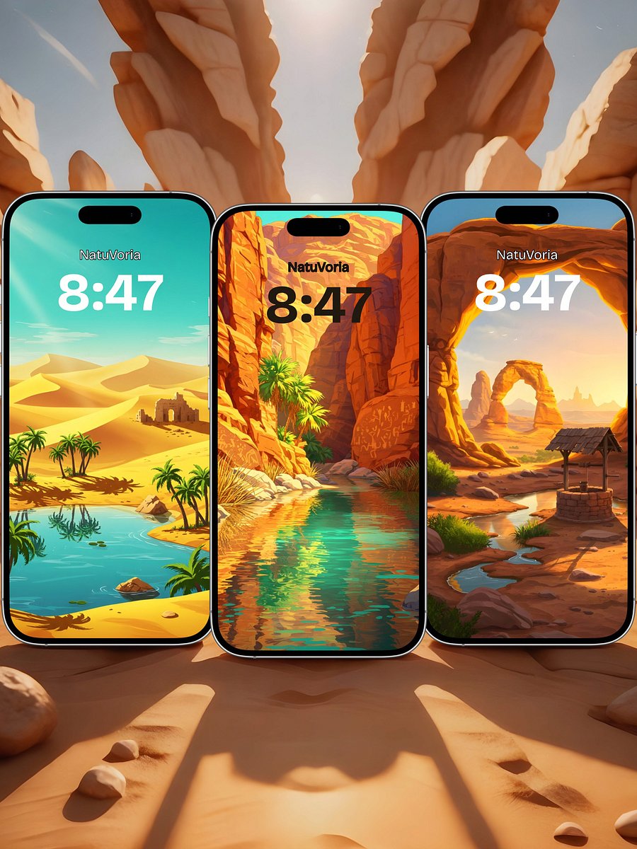 🌄 Morning Desert – 10 Premium Wallpaper Pack product image (1)