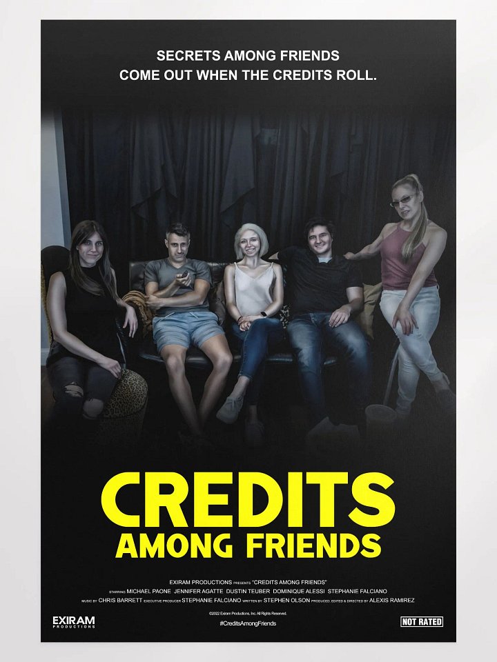 Credits Among Friends - Poster product image (1)