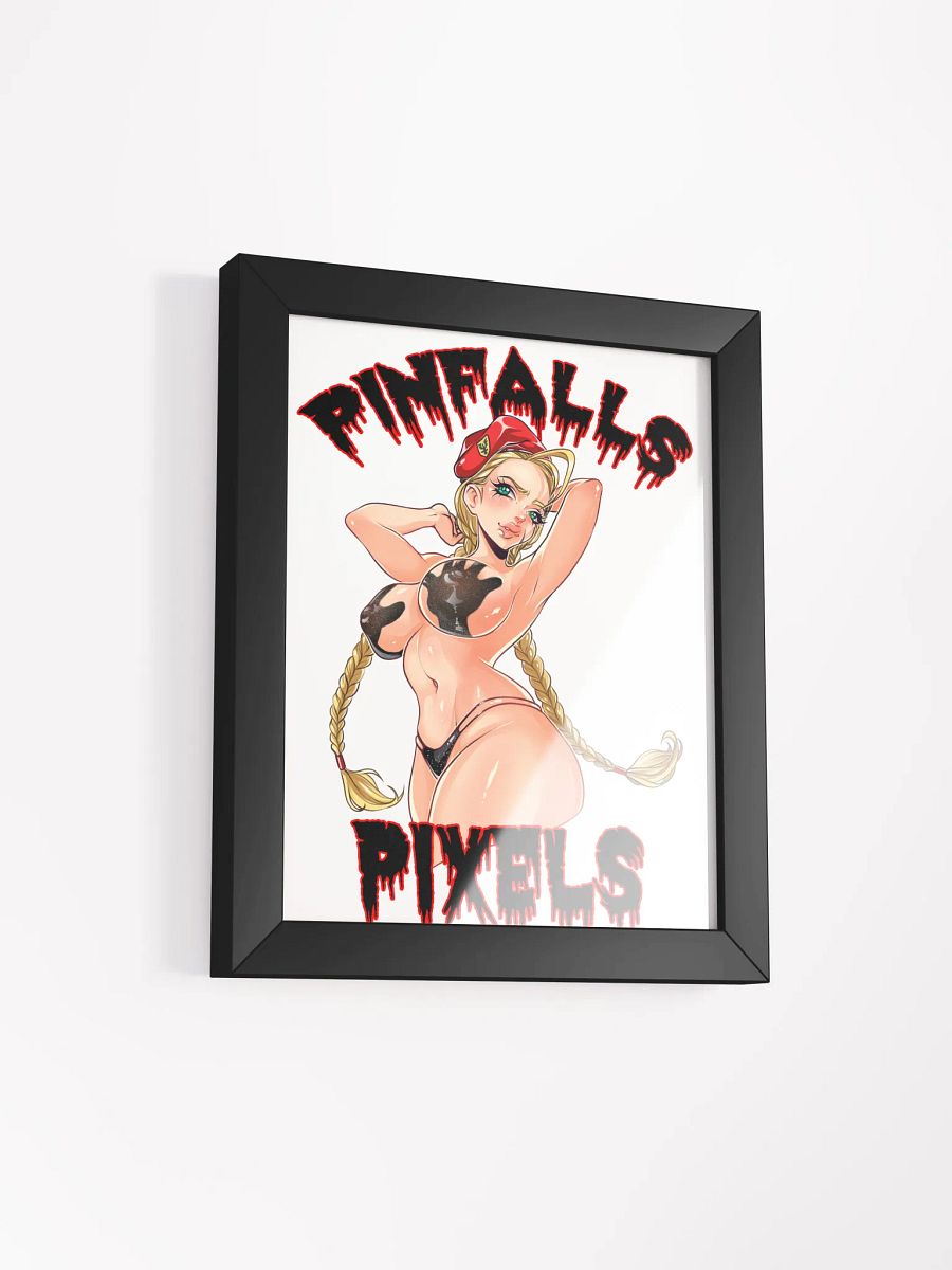 Cammy x Sable Cosplay Framed Poster product image (16)