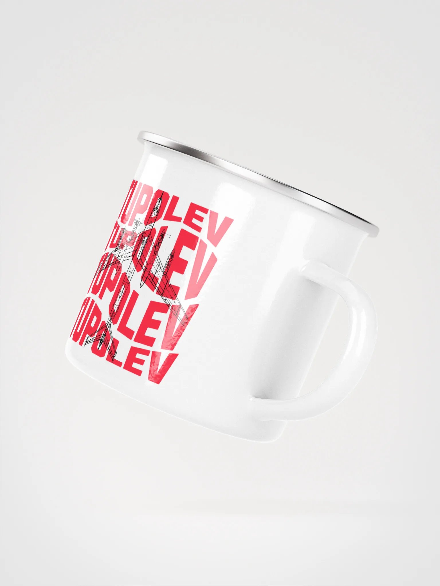 TUPOLEV taza metalica product image (4)