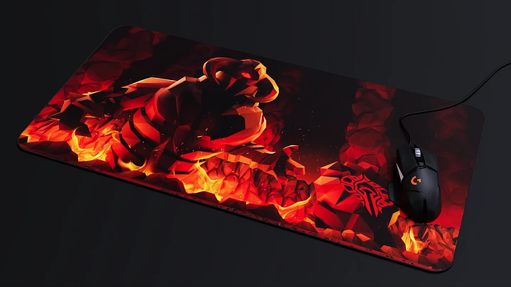 TzKal-Zuk | Large 3D Desk Mat product image (2)