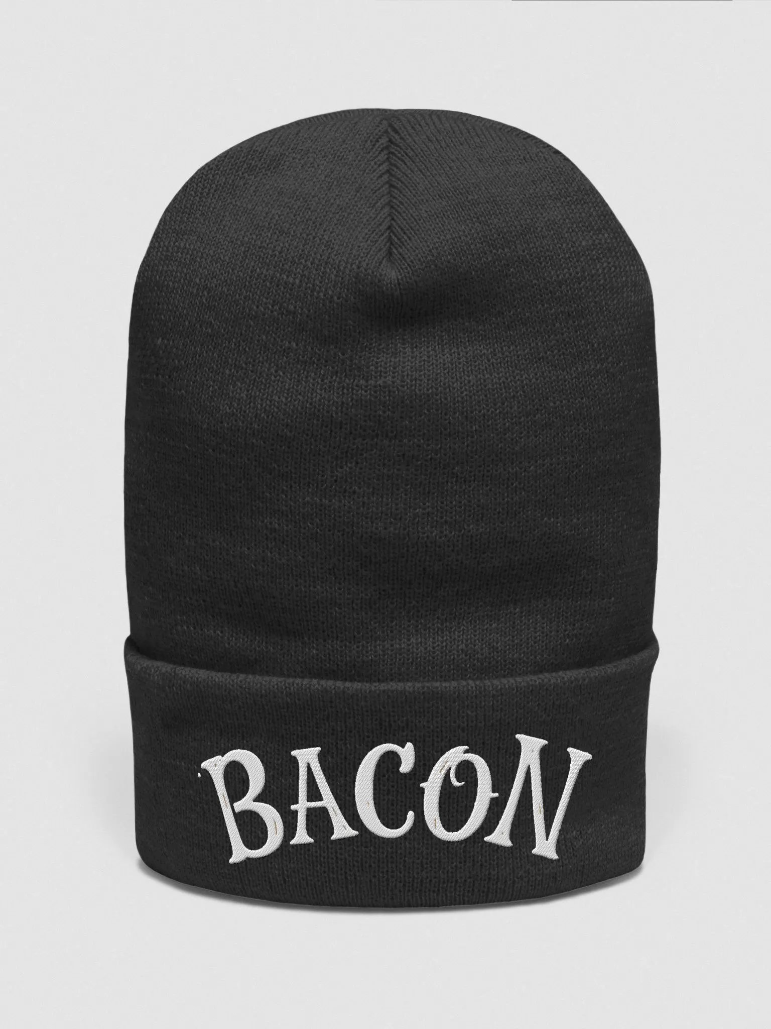 Premium Bacon Cuffed Beanie product image (1)