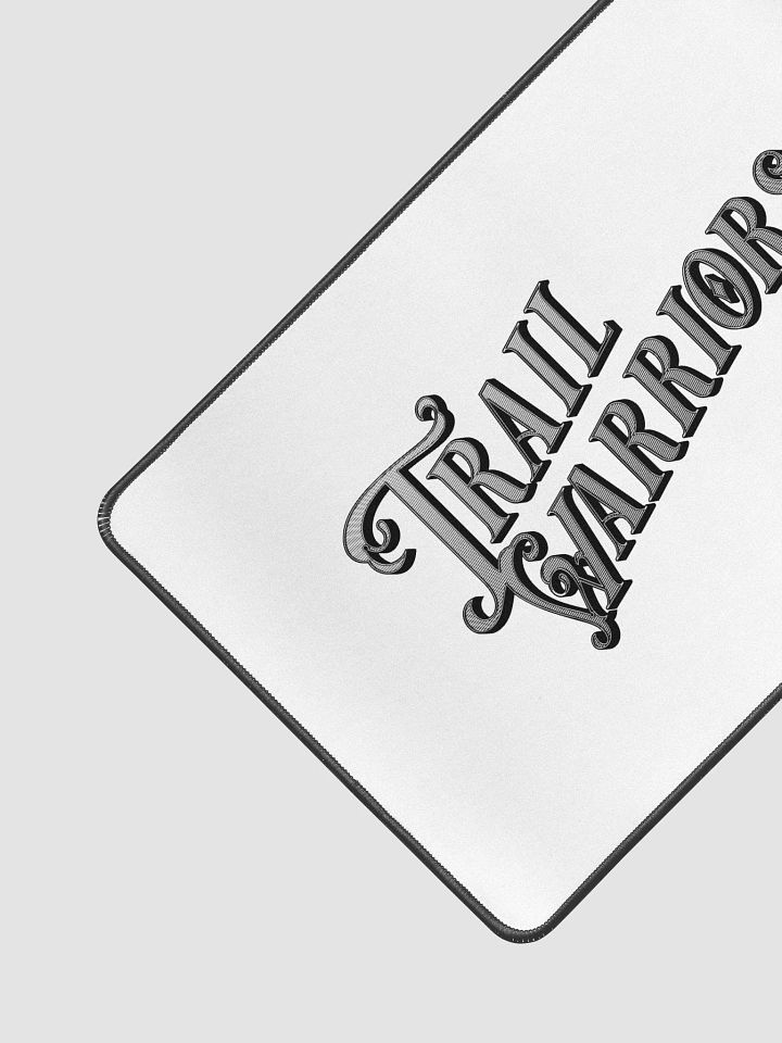 Black w/ Gradient Classic Trail Warriors Emblem Desk Mat product image (2)