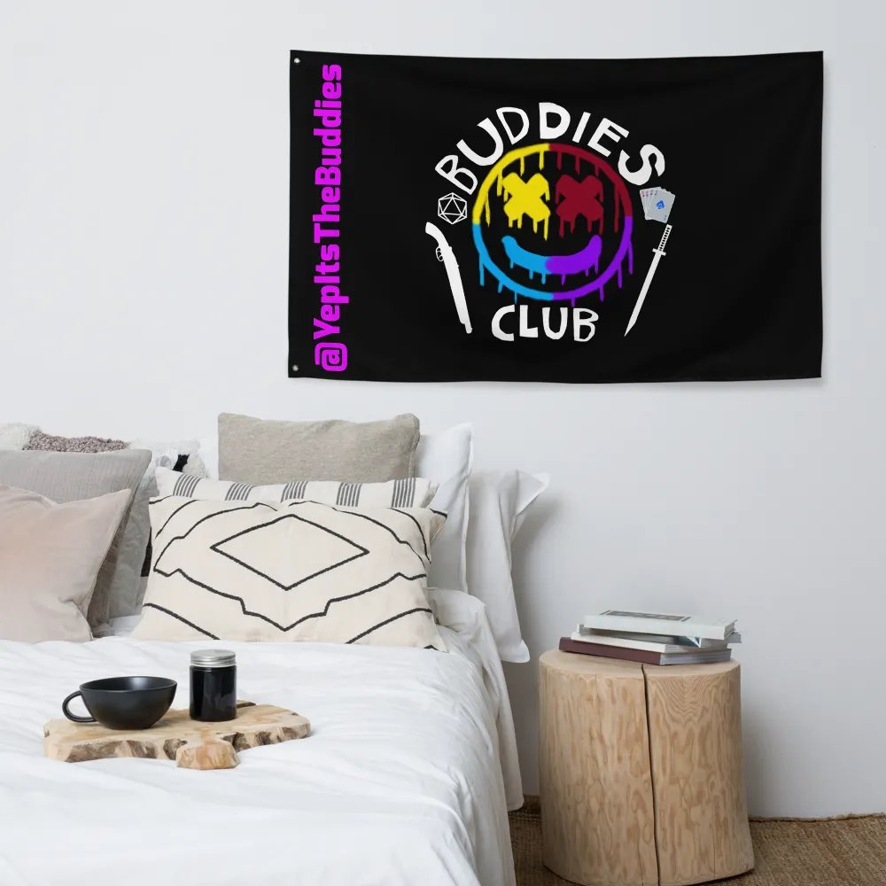 Buddies Club Flag (Dark Mode) product image (4)