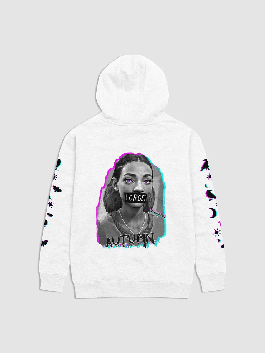 Lost Records: Bloom & Rage; Autumn Lockhart "FORGET" Hoodie Print (Raven, Sun, Moon, Moth) product image (3)