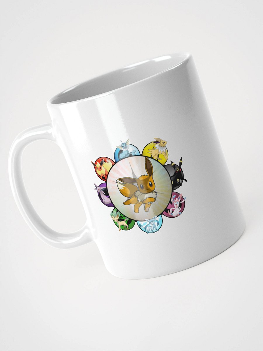 Eevee Evolution Circle Glossy Mug product image (7)