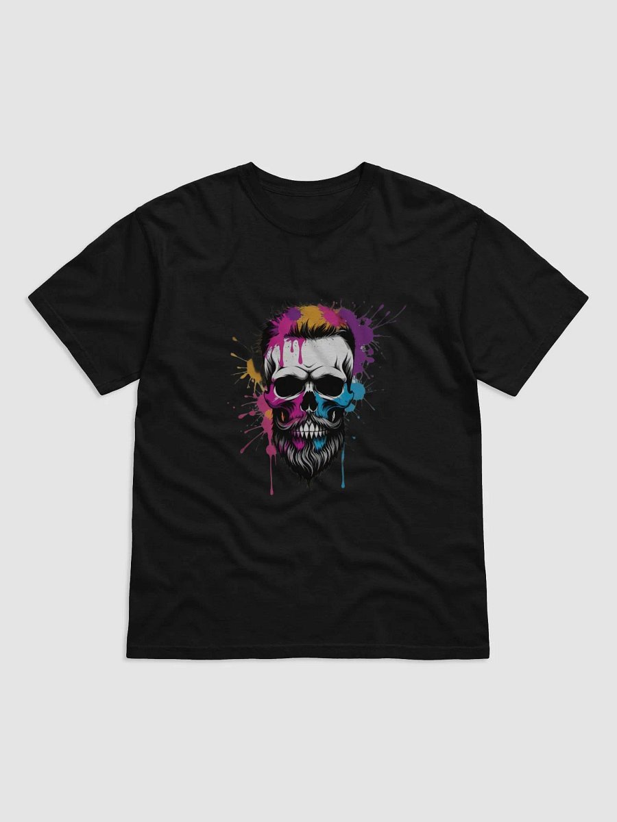 Bearded Skull Splatter Tee product image (1)