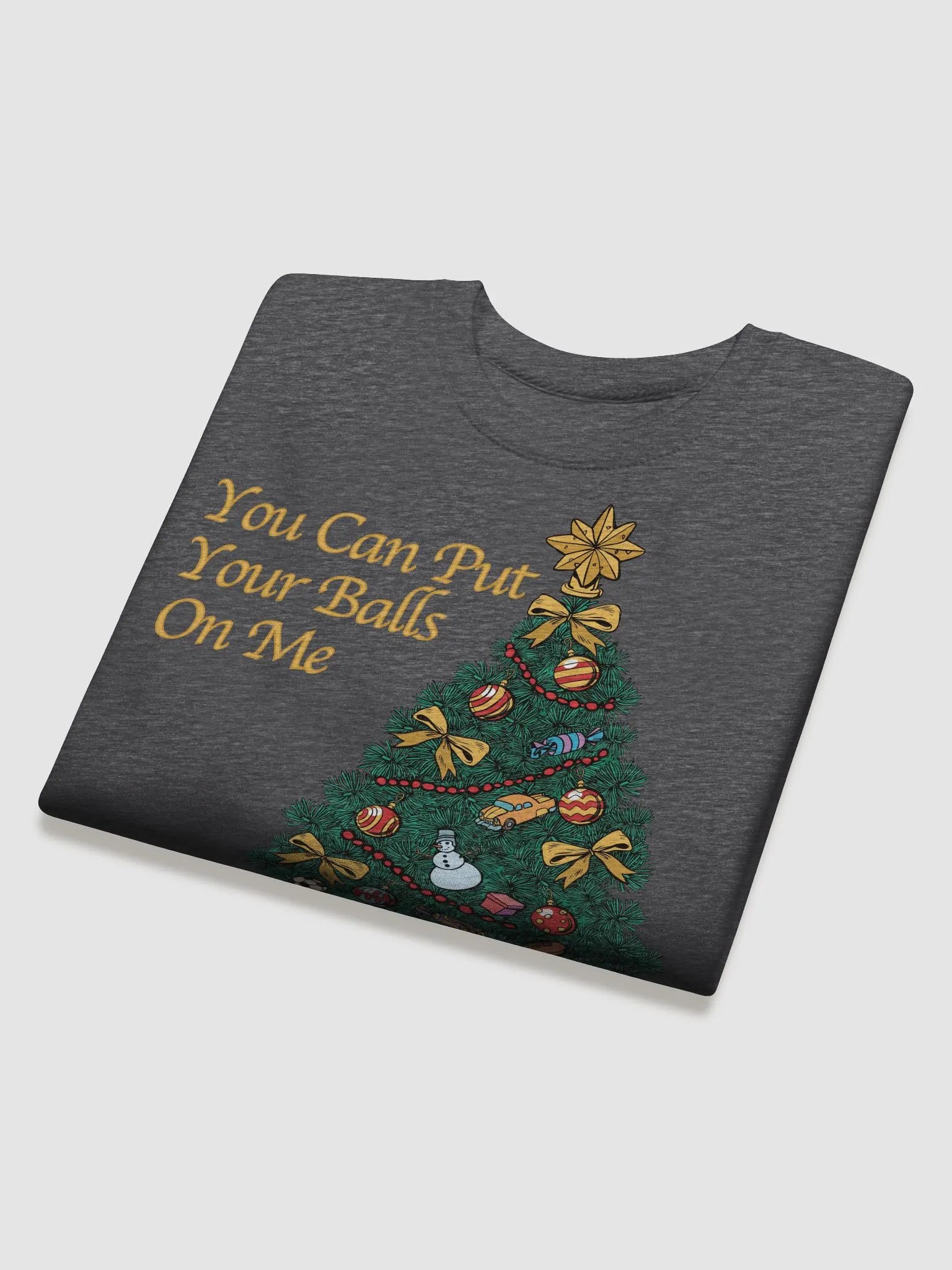Put Your Balls On Me Unisex Premium Crewneck Sweatshirt product image (13)