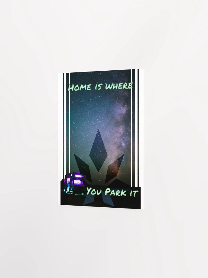 Home is Where you Park it, Stars Print product image (3)
