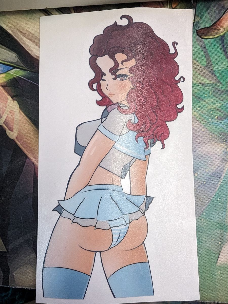 Schoolgirl Amyfantasy transfer decal product image (1)