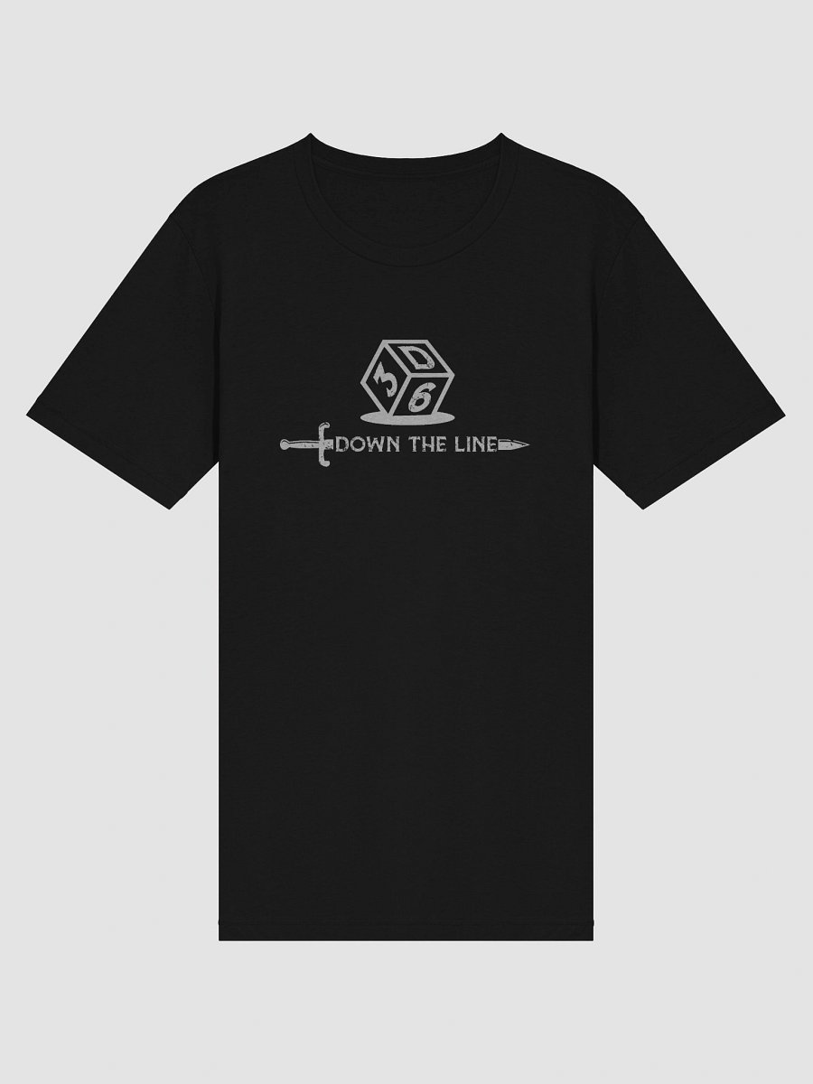 3d6DTL Horizontal Logo on Dark Triblend T-Shirt product image (9)