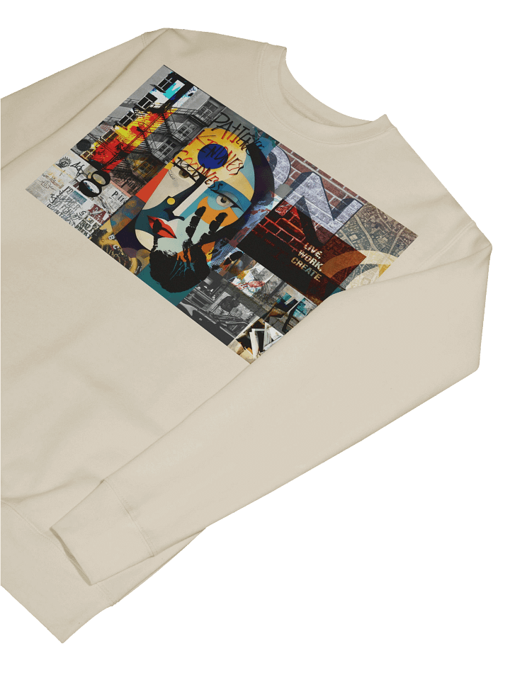 'Live, Work, Create' by Edward Martin Premium Sweatshirt product image (113)