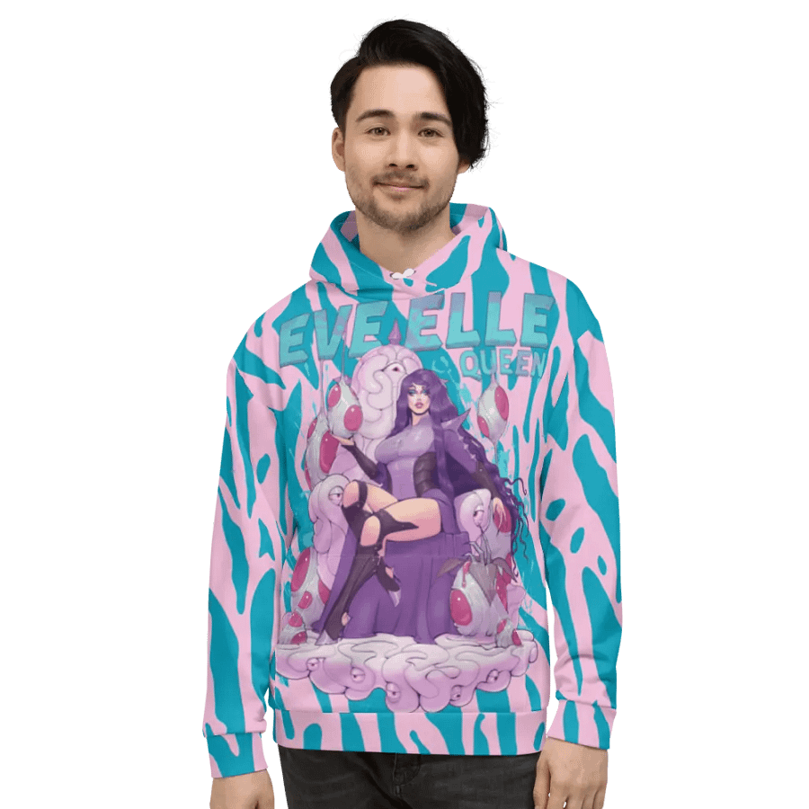 Eve Elle Alien Queen Hoodie - Alien Unicorn product image (1)