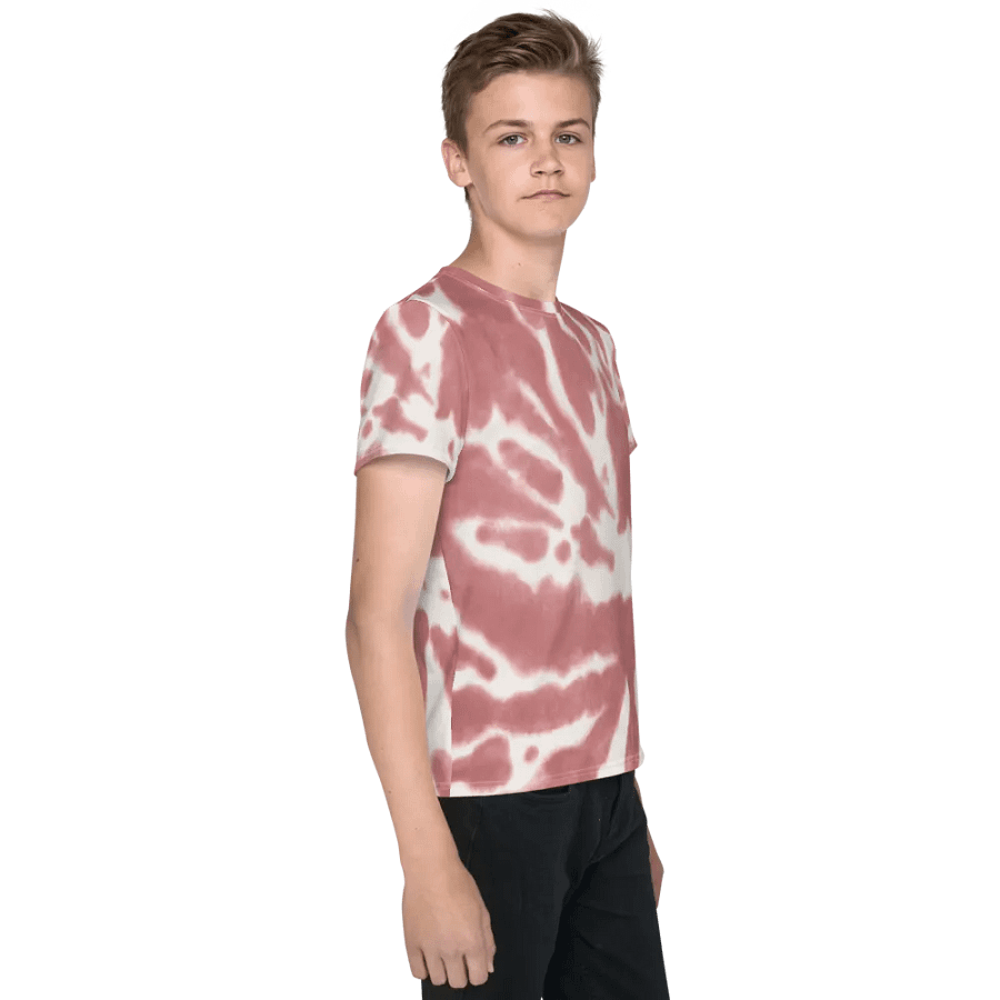 Marbled Pink Youth T-Shirt product image (5)