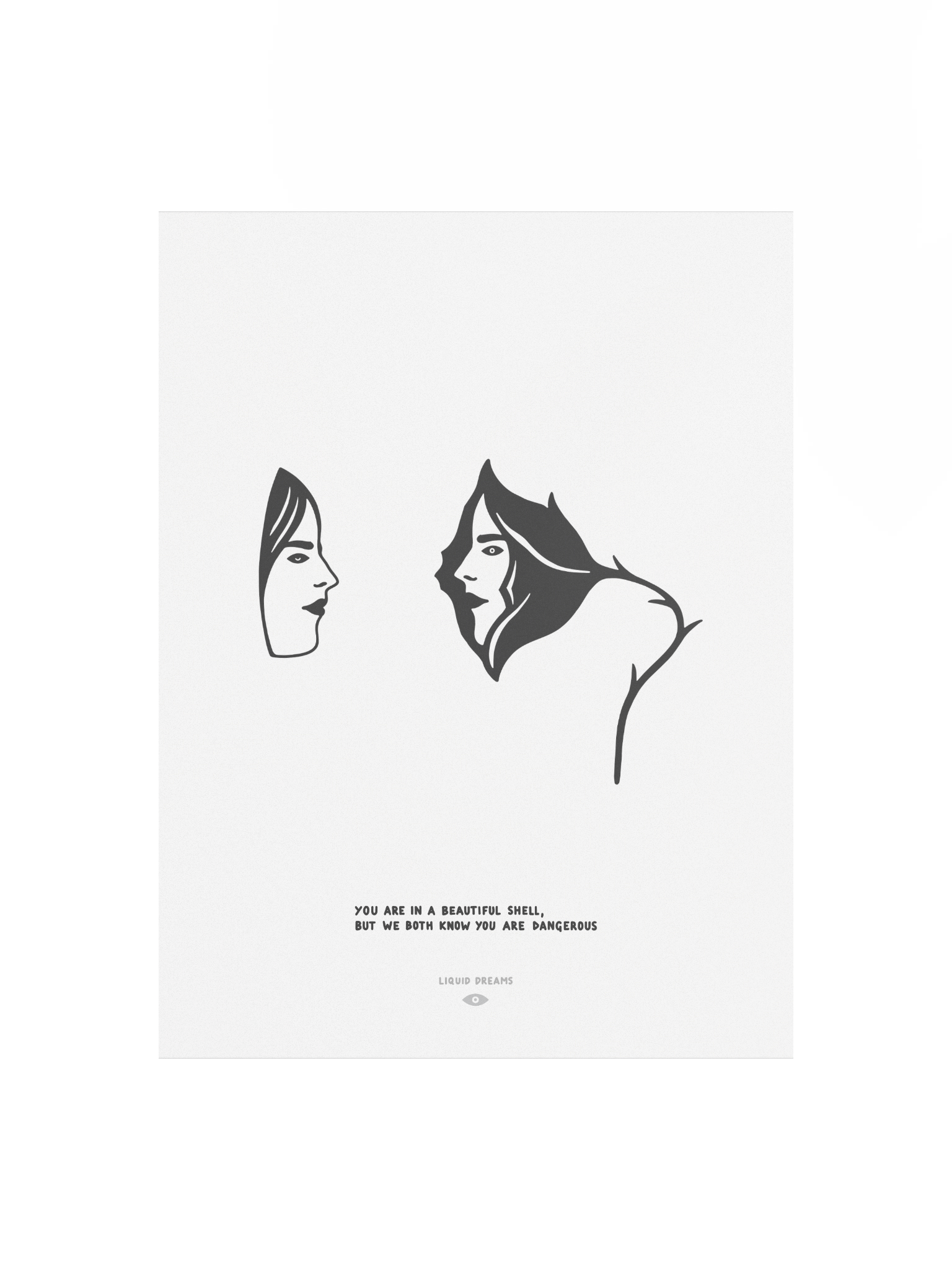 you are beautiful art print product image (1)