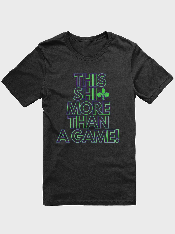 This Shit More Than A Game Shirt (Light Green And Purple) product image (1)