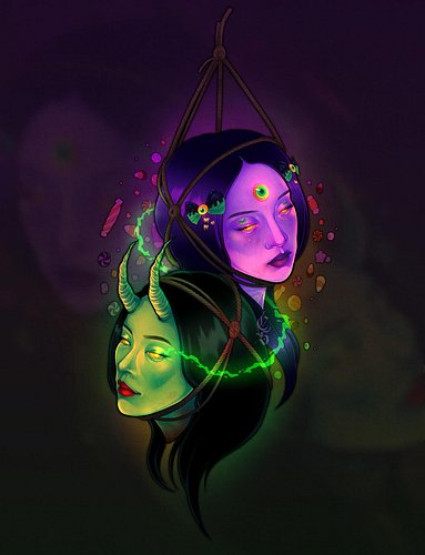 TRICK OR ꓕⱯƎꓤꓕ

…but which is which? 🍭🗡️✨👀

➡️ Swipe for a close-up!