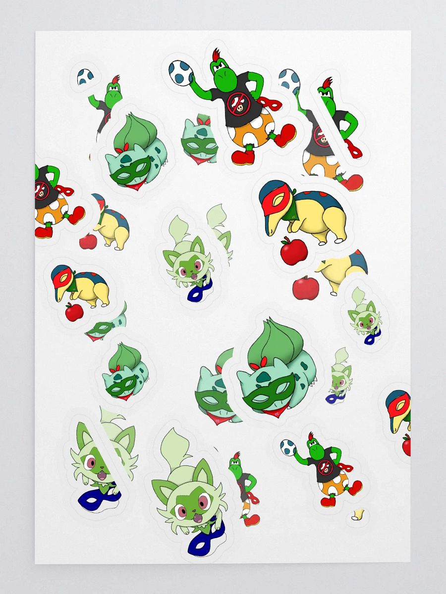 Our Named Friends Sticker Sheet product image (3)