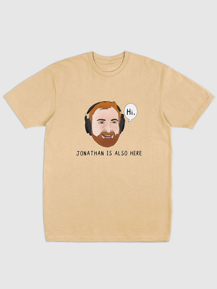 "Jonathan Is Also Here" shirt product image (1)
