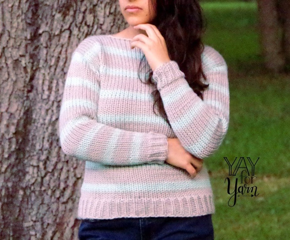 Addi Knitting Machine Pullover Sweater Formula - Custom-Fit Sweater Recipe & Video Tutorial product image (1)