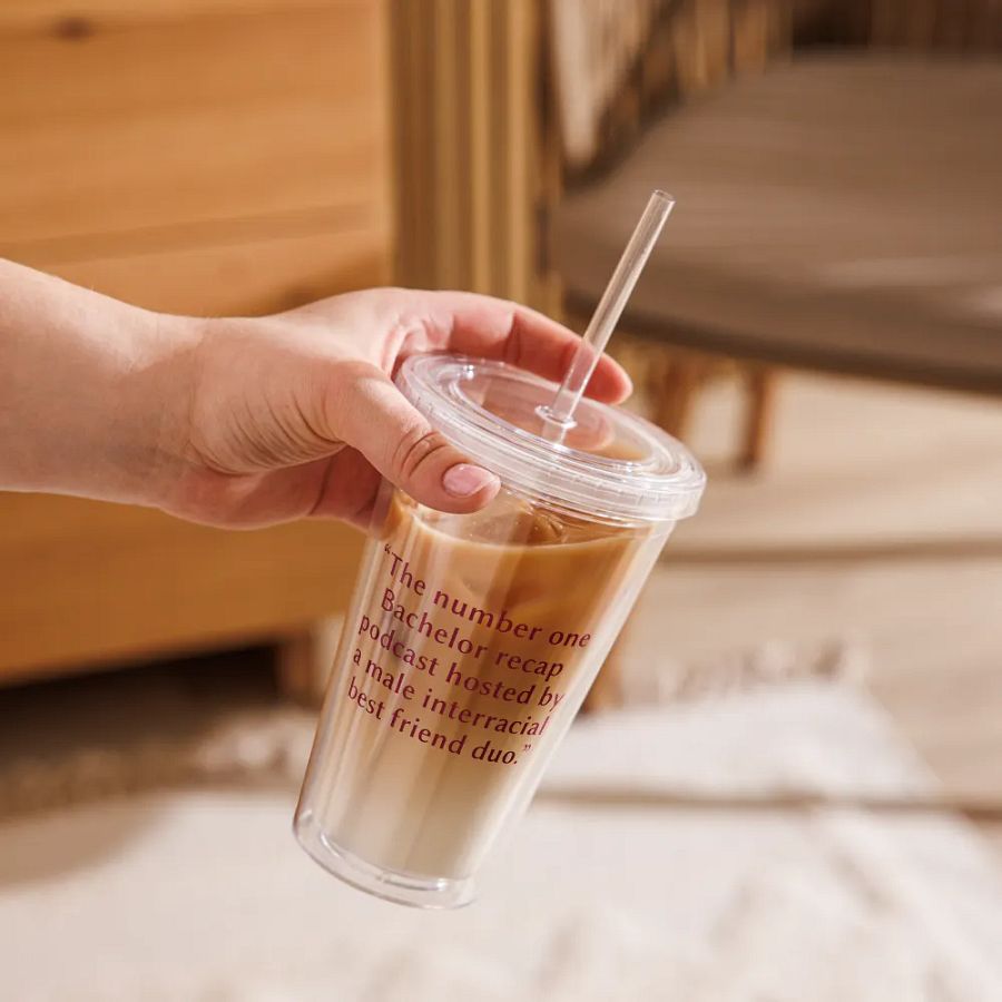 Retro Rose Plastic Tumbler (Doubled-Walled) product image (4)