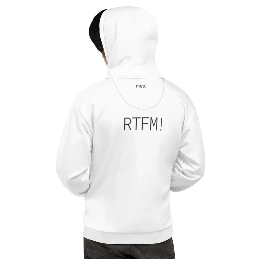 need help? RTFM! hoodie (light mode) product image (1)