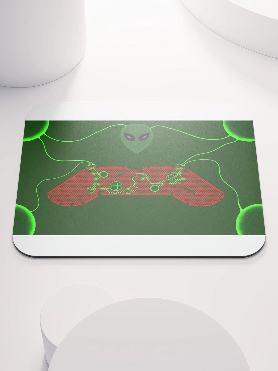 Galactic Alien Gamer Mouse Pad product image (1)
