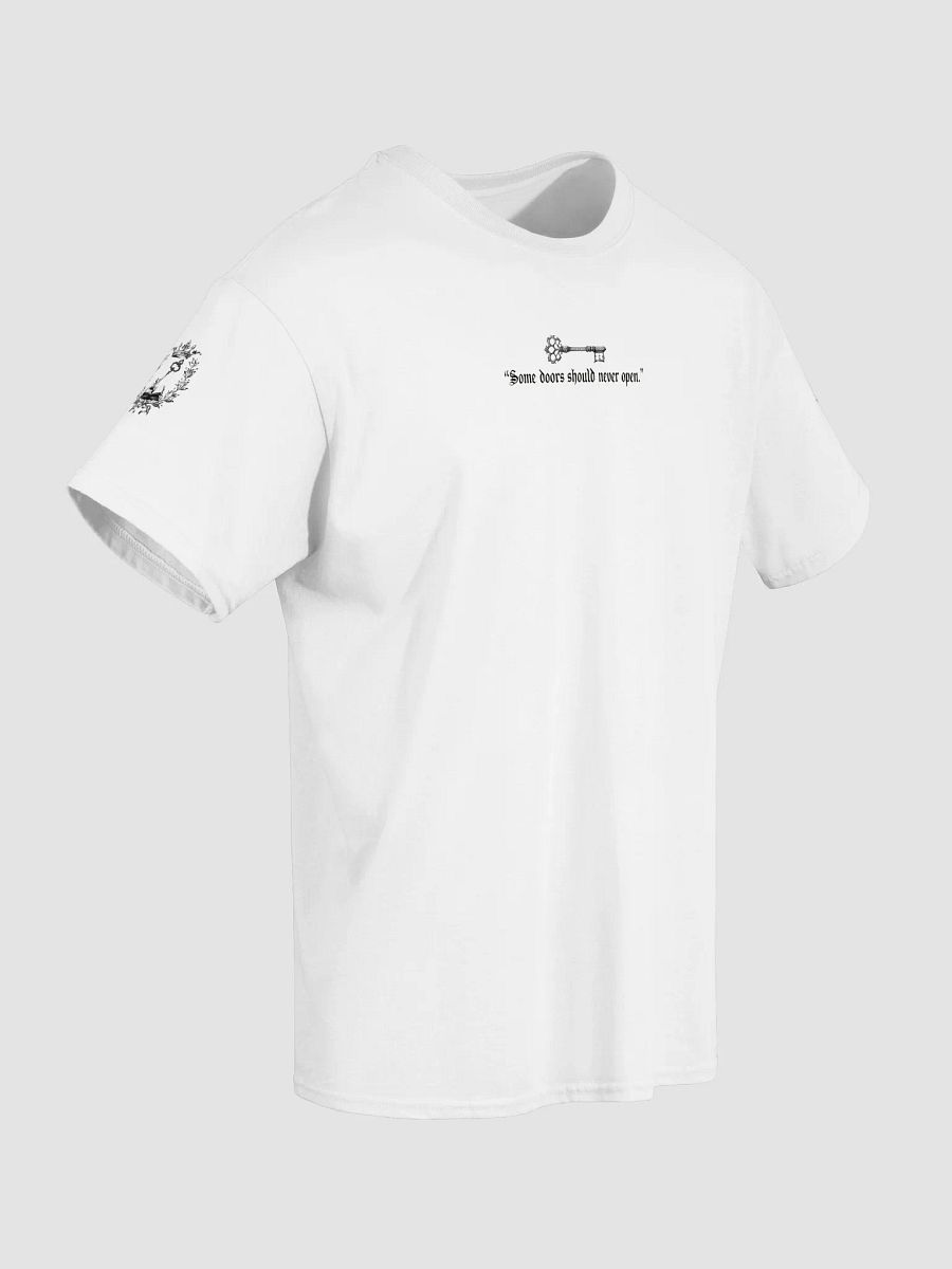 Some Doors Should Never Open – Portal Graphic T-Shirt | Dark Symbolic Tee | Cotton Statement Shirt product image (5)