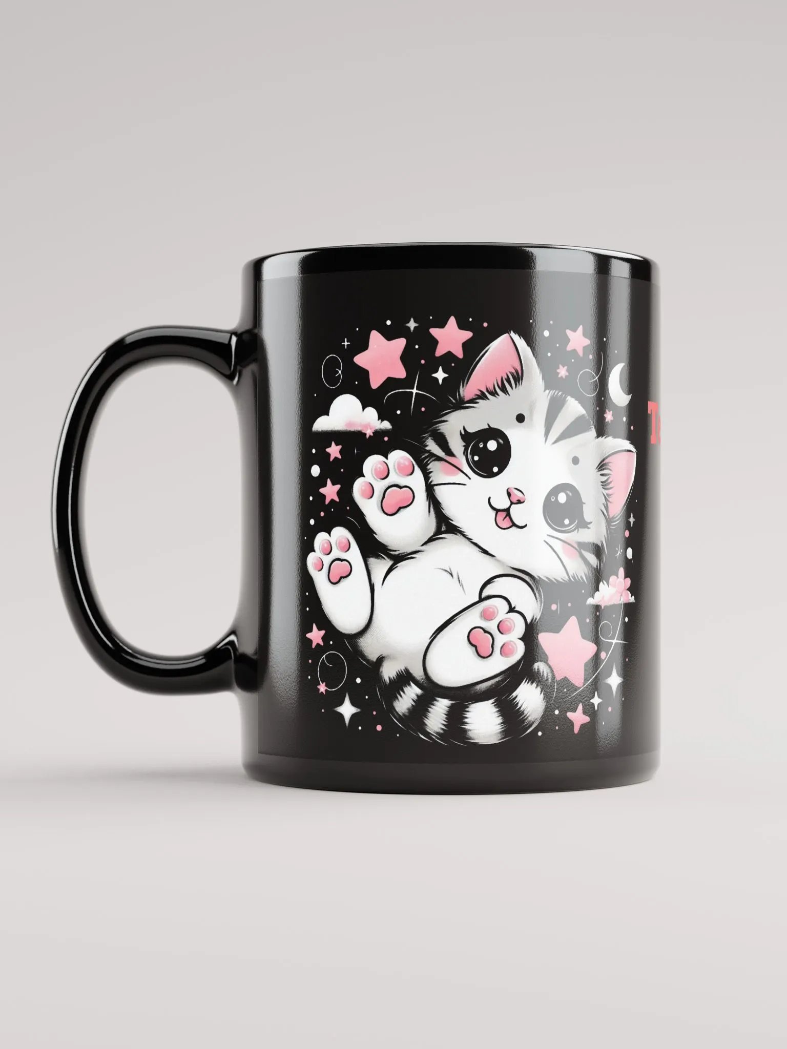 pspsps Kitty Mug - Black product image (3)