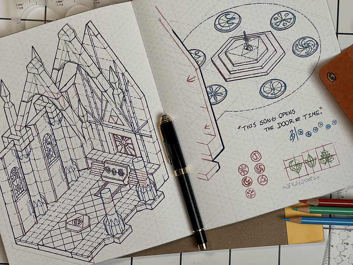 Unruly Isometric Grid Planner - Digital Download product image (1)
