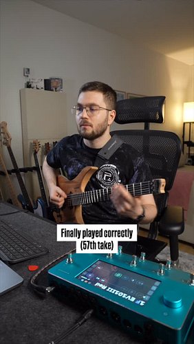 It was the easiest riff btw

.

#music #guitarist #metalguitar #guitar