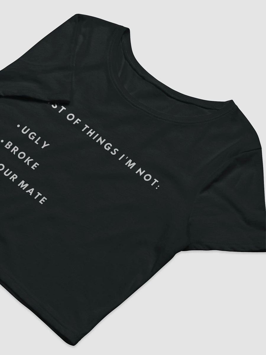 Not Your Mate Crop Tee product image (4)