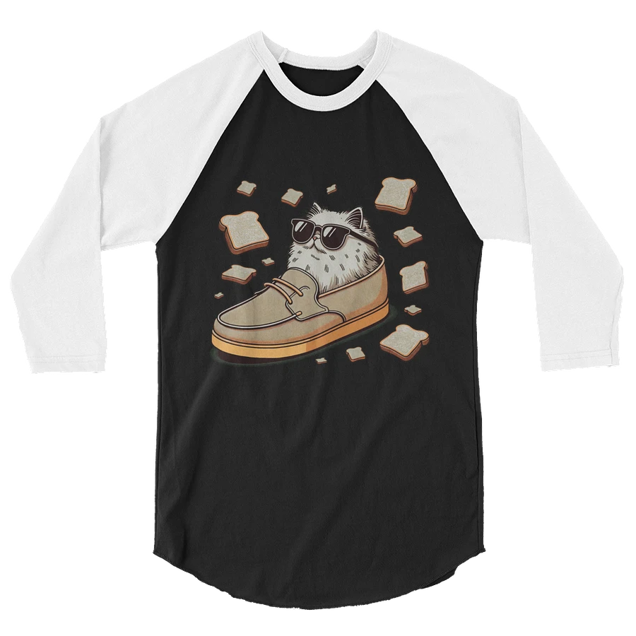 Toast Cat #2 - Baseball Style Tee product image (4)