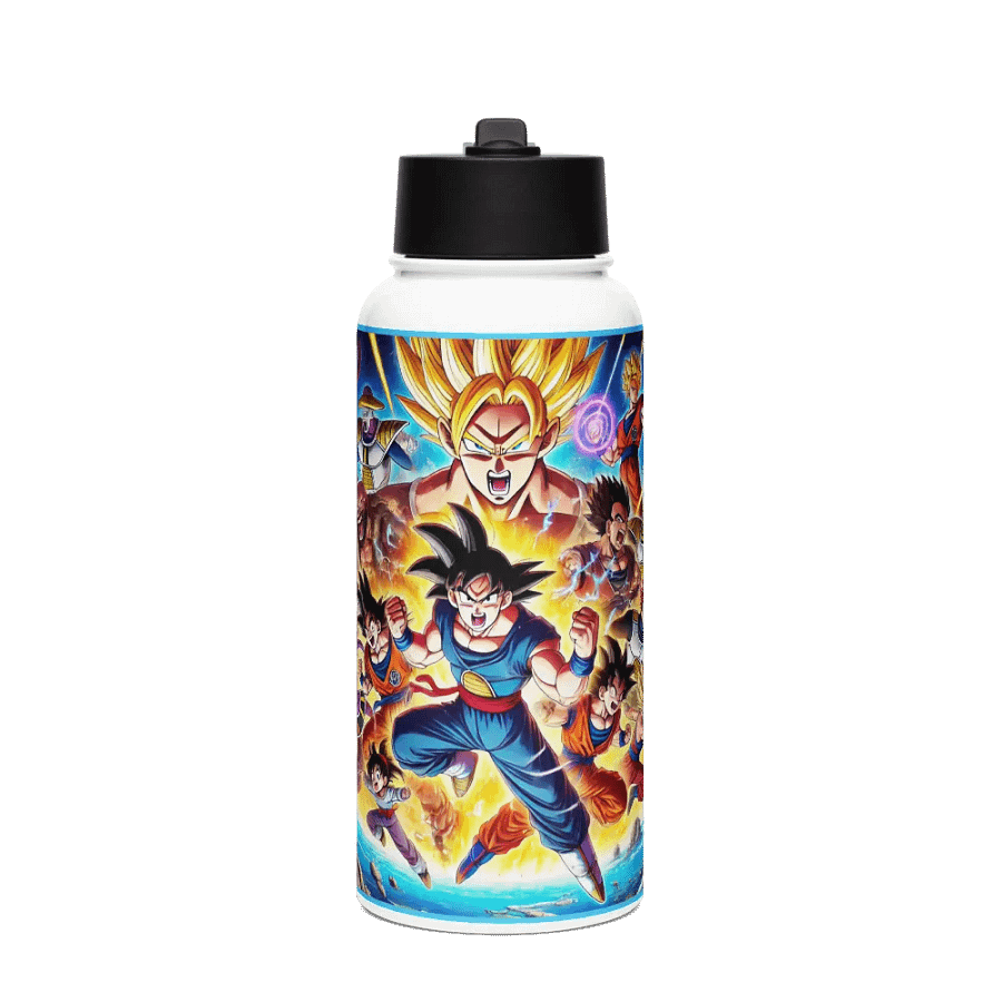 Super Saiyan Squad Stainless Steel Bottle product image (1)