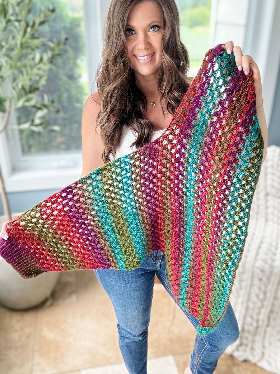Wapta Falls Pullover Crochet Pattern product image (10)