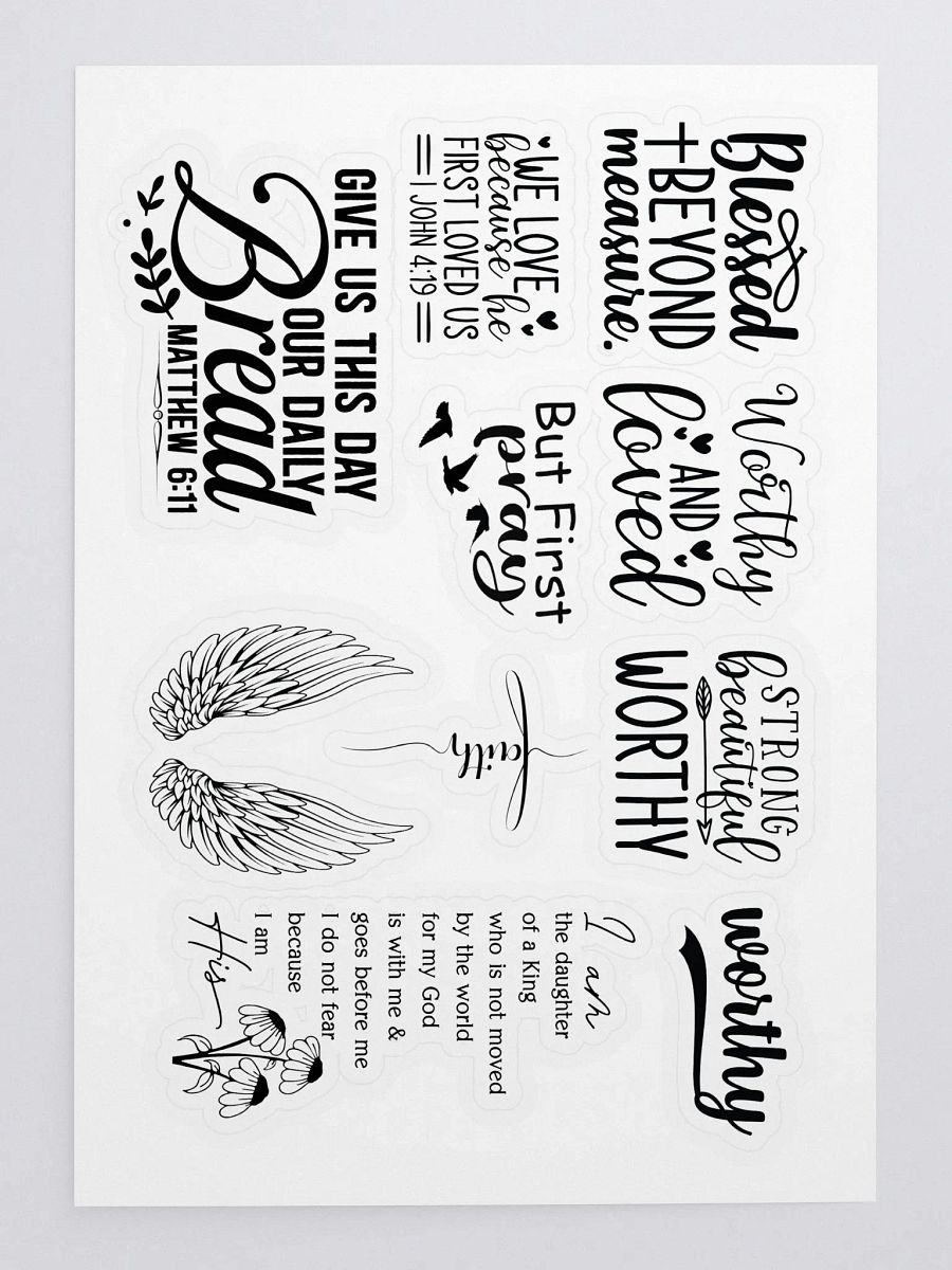 Assorted Christian Stickers product image (3)