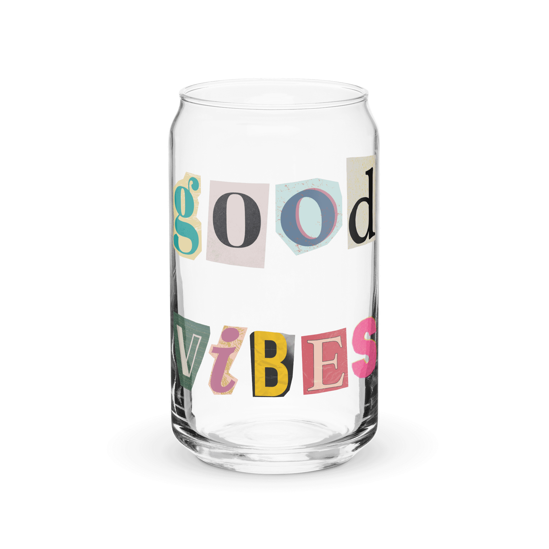 Good Vibes 16oz Glass Cup product image (2)