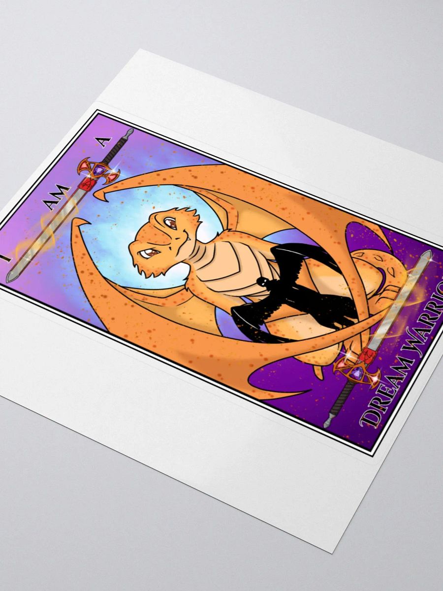 Day of the Dragon Tarot Card Sticker product image (7)
