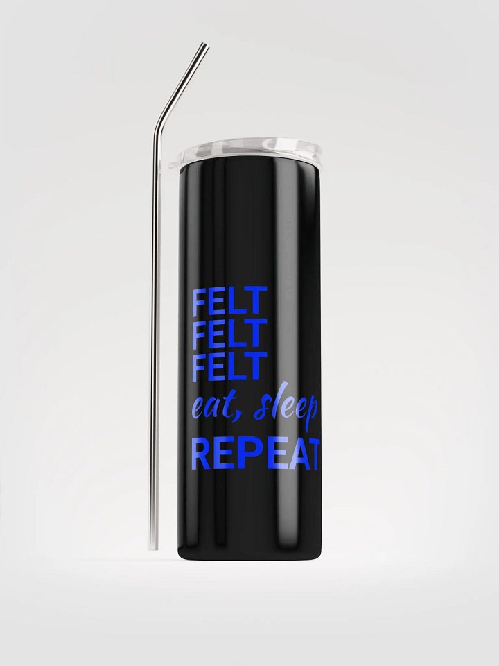 Felt Felt Felt Stainless Steel Skinny Tumbler and Straw product image (1)