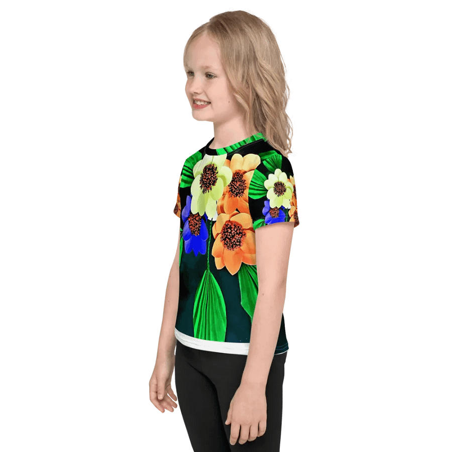 All-Over Print Kids Crew Neck T-Shirt product image (4)
