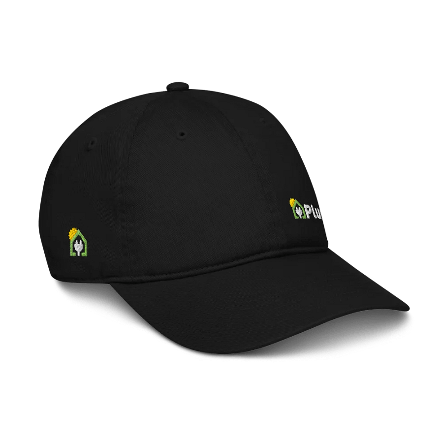 Plug It In Solar High-Quality Organic Dad Hat product image (5)
