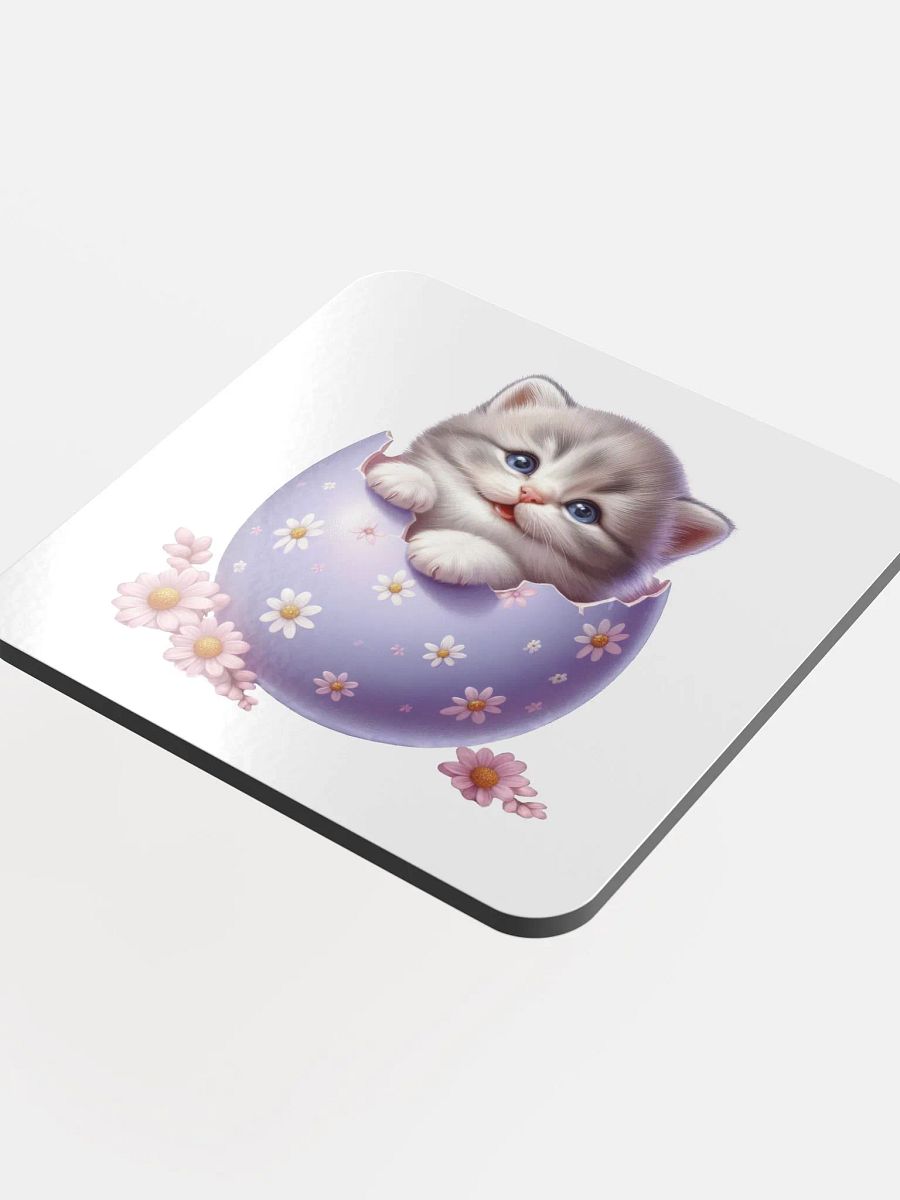 Kitten Easter Egg - Coaster product image (4)