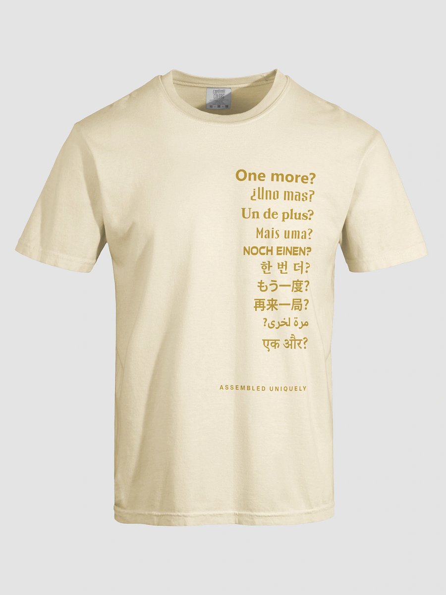 One More? Tee (Ivory) product image (7)